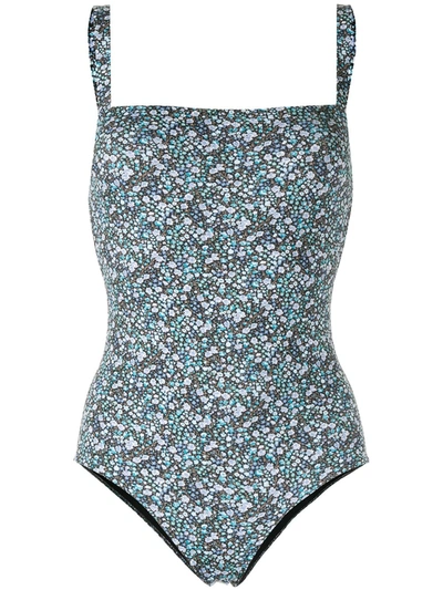 Matteau The Square Floral-print Swimsuit