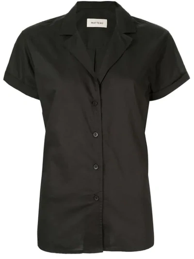 Matteau Short Sleeve Shirt In Black