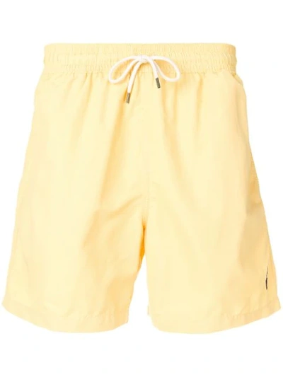 Polo Ralph Lauren Badeshorts Mit Kordelzug In Yellow