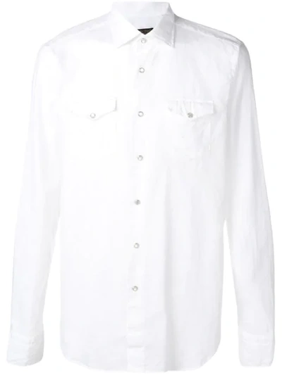 Dell'oglio Relaxed Fit Shirt In White