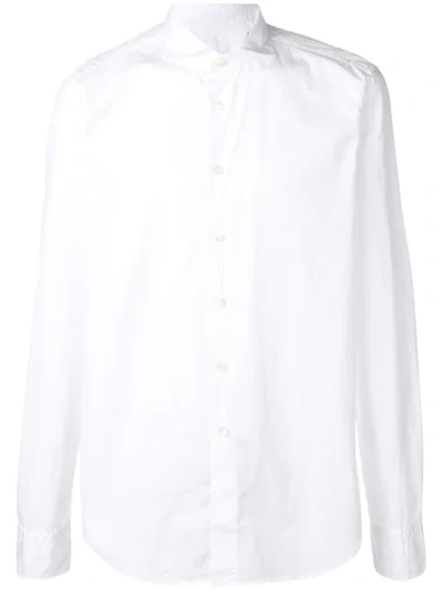 Dell'oglio Classic Tailored Shirt In White