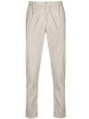 Dondup Regular Fit Trousers In Neutrals