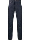 Apc Skinny Jeans In Blue