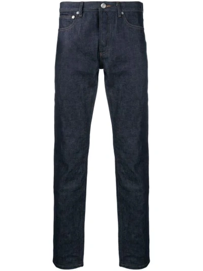 Apc Skinny Jeans In Blue