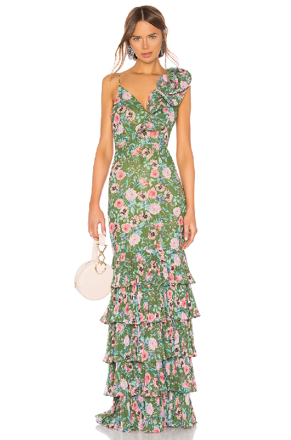 amur green dress