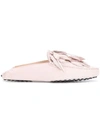 Tod's Gommino Mules In Pink