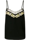 Etro Lace Trimmed Cami Top In Black