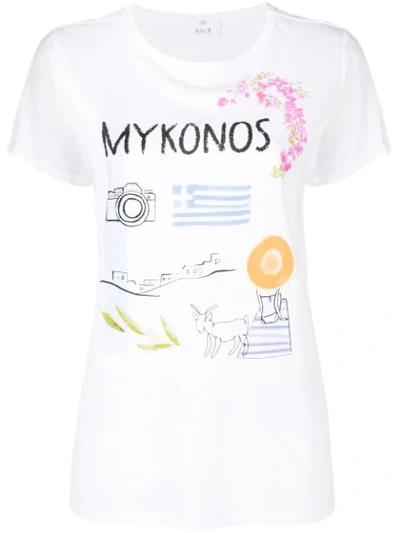 Allude Mykonos T In White