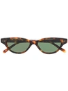 Linda Farrow 965 C1 Sunglasses In Brown