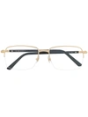 Cartier Santos De  Glasses - Gold In 金色