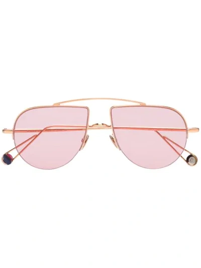 Ahlem Pink D'aligre Aviator Sunglasses