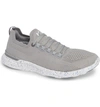 Apl Athletic Propulsion Labs Techloom Breeze Knit Running Shoe In Cement/ Multi Speckle
