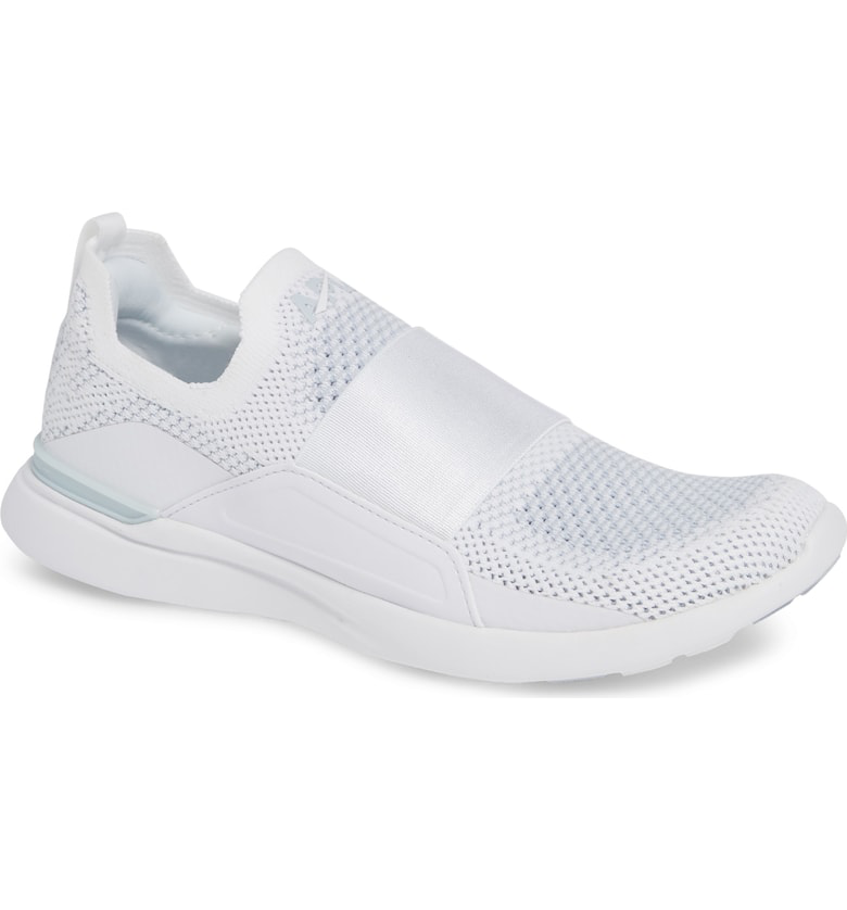 Apl Athletic Propulsion Labs Techloom Bliss Knit Running Shoe In White ...