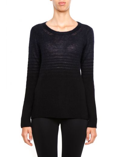 Fendi Cashmere And Mohair Pullover In Black|nero | ModeSens