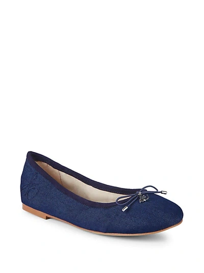 Sam Edelman Felicia Ballet Flats In Navy