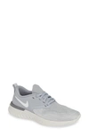 Nike Odyssey React 2 Flyknit Running Shoe In Wolf Grey/ White/ Platinum