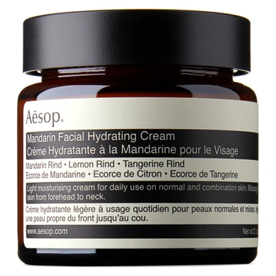 Aesop Mandarin Facial Hydrating Cream, 2 Oz./ 60 ml In Nero