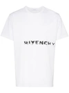 Givenchy Oversized Logo Printed Cotton T-shirt In White