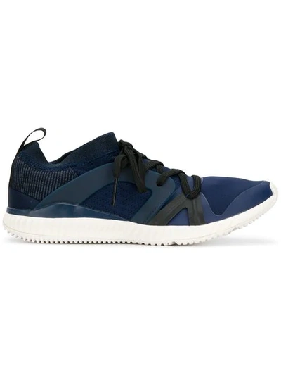 Adidas By Stella Mccartney Crazytrain Pro Sneakers In Indigo Blk Wht