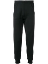 Dsquared2 Slim-fit Track Trousers In Black