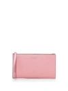 Kate Spade Sylvia Large Continental Wristlet In Roco Pink