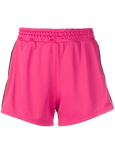 Chiara Ferragni Logomania Shorts In Fuchsia