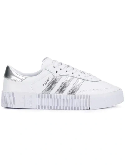 Adidas Originals Originals Sambarose Sneakers In White