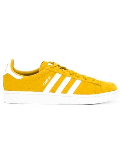 Adidas Originals Campus Sneakers In Yellow