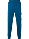 C.p. Company Lens Track Pants In Blue