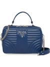 Prada Diagramme Bag - Blue