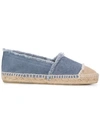 Castaã±er Kampala Frayed Espadrilles In Blue