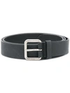 Prada Classic Buckle Belt In Black