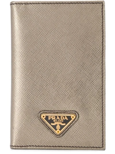 Prada Document Wallet - 金色 In Gold