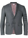 Thom Browne 4-bar High-armhole Sport Coat In Grey
