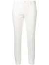 Liu •jo Classic Skinny Trousers In White