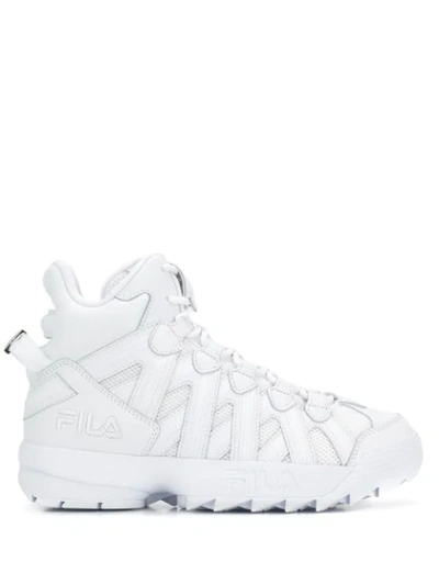 Fila D-stack Cage Crossover Trainers In White