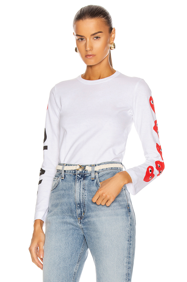 cdg play comme des garçons sweatshirt