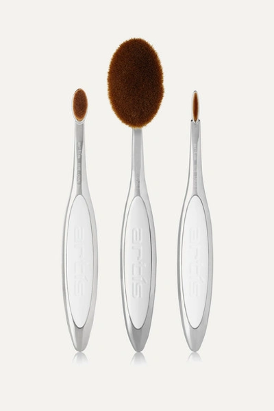 Artis Brush Next Generation Elite Mirror 3 Brush Set - White