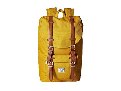 Herschel Supply Co Little America Backpack - Yellow In Arrowood