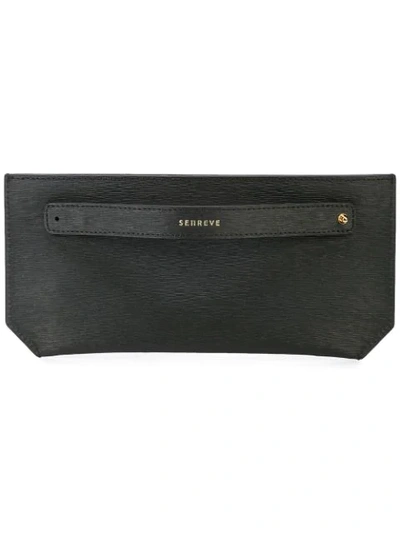 Senreve Bracelet Pouch In Black