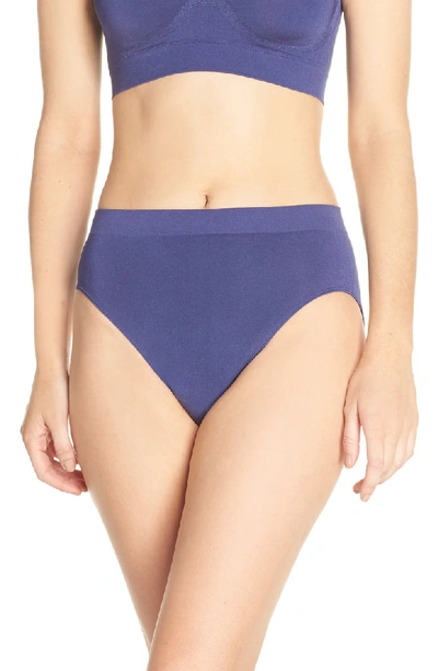 Wacoal Bsmooth High-cut Bikini Briefs In Patriot Blue