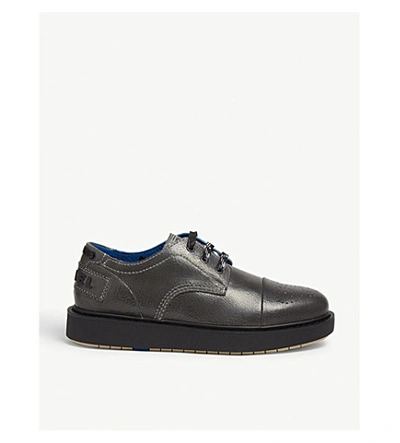 Diesel D-cage Db Ct Leather Creepers In Castlerock