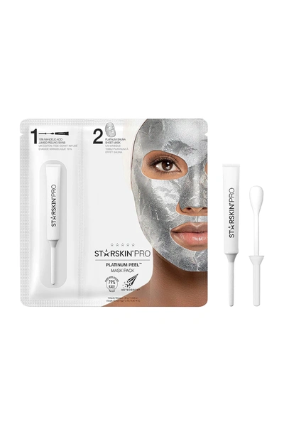 Starskin Pro Platinum Peel Mask Pack 10% Mandelic Acid + Kale Leaf + Schinzandra Berry + Ginger Root In N,a