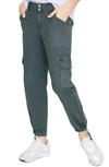Sanctuary Terrain Cargo Pants In Washed Faded Black