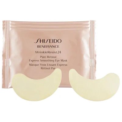 Shiseido Benefiance Wrinkleresist24 Pure Retinol Express Smoothing Eye Mask 3 Packettes X 2 Sheets