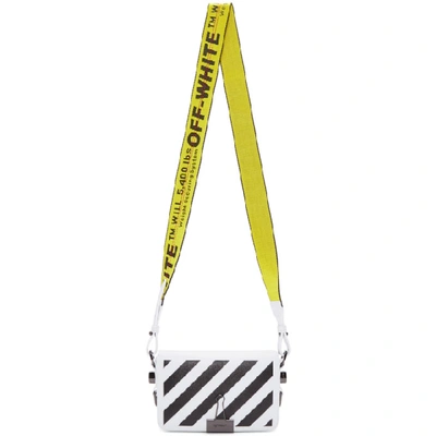 Shop Off-White Off-White ICA Diagonal Flap Bag by BrandStreetStore