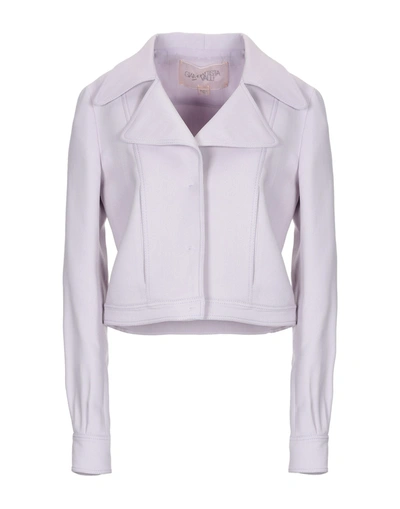 Giambattista Valli Sartorial Jacket In Lilac