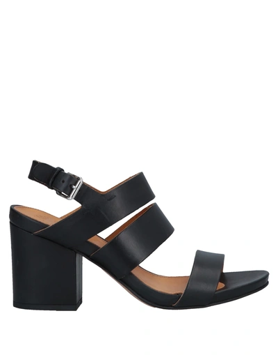 Buttero Sandals In Black