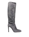 Roger Vivier Boots In Grey