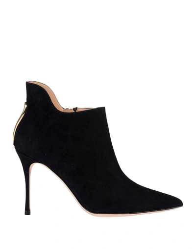 Sergio Rossi Ankle Boots In Black